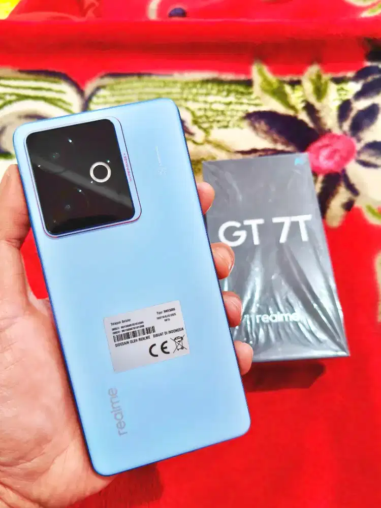 Realme GT 7T 5G Ram 12+12/256 Gb Fullset Mulus Garansi Panjang