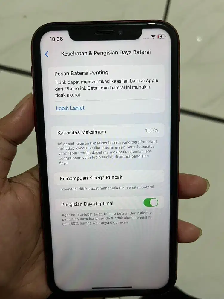 Iphone bekas XR 64GB