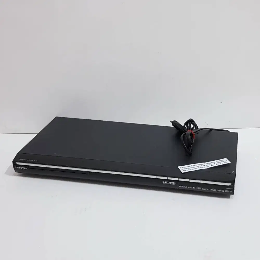 DVD Player HDMI Crystal 905 VCD SD Card MMC MP4 MP3 Kondisi Second
