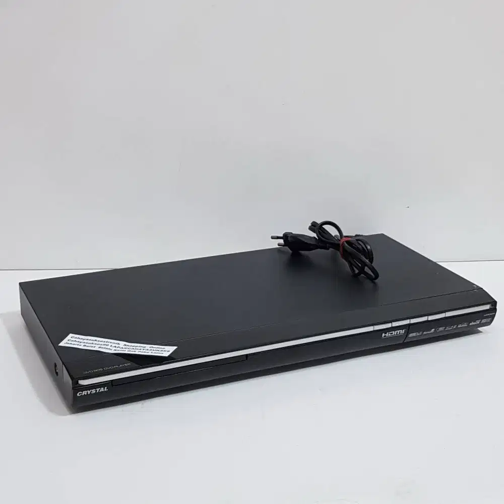 DVD Player HDMI Crystal 905 VCD SD Card MMC MP4 MP3 Kondisi Second