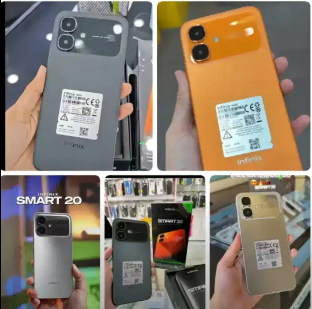 Infinix smart 20 4/128GB Bisa Kredit Tanpa DP