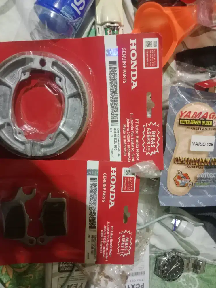 Jual Paketan rem Vario 125 + filter full pump