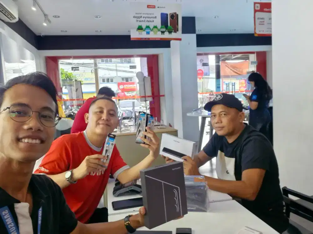 Samsung Z Fold7 Free Tab A11 4G, Speaker Bluetooth & Kuota IM3 setahun