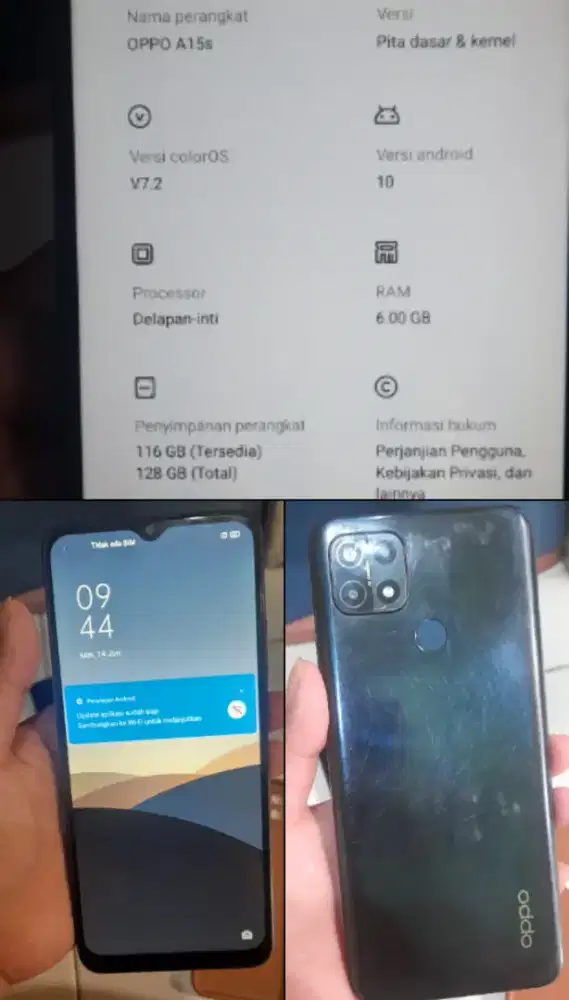 Oppo A15s 6/128