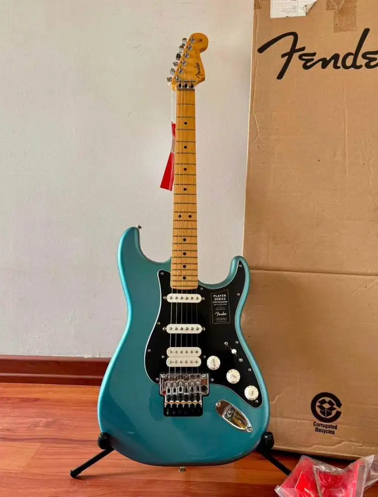 Fender Player Strat HSS Floydrose Tidepool Original