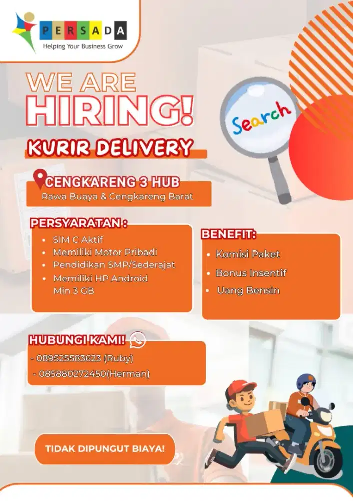 LOKER KURIR RIDER SPX