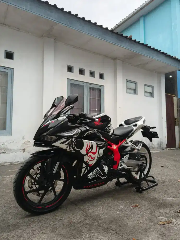 Honda cbr250rr 250cc ABS SE livery Kabuki tahun 2017 red Chasis