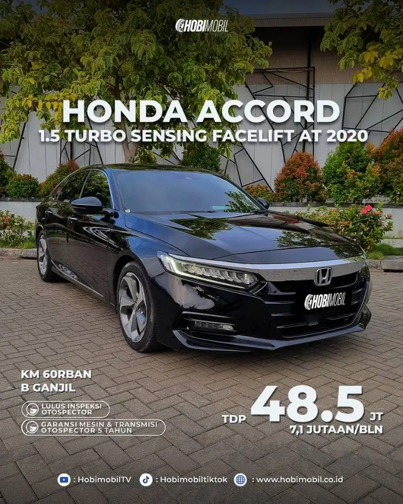 Accord 1.5 Turbo Sensing AT 2020
