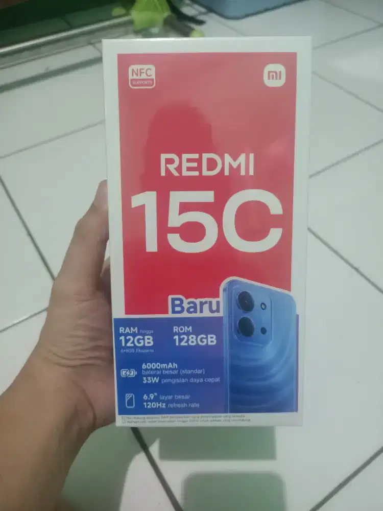 Redmi 15C 6/128 Segel Baru