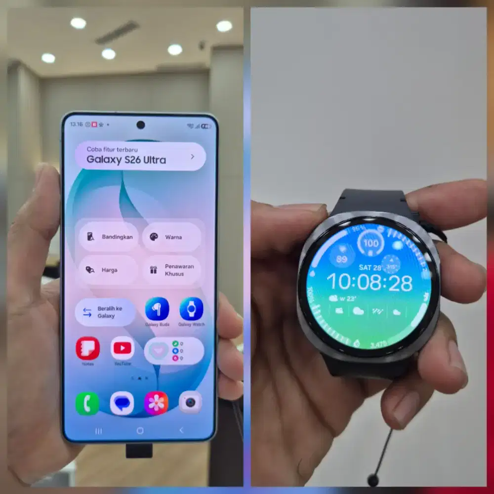 Promo bundling hemat hingga 3juta S26 Ultra & Watch 8