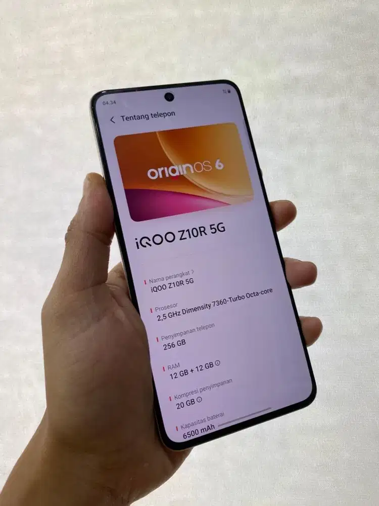 iqoo z10R 12/256 like new mulus