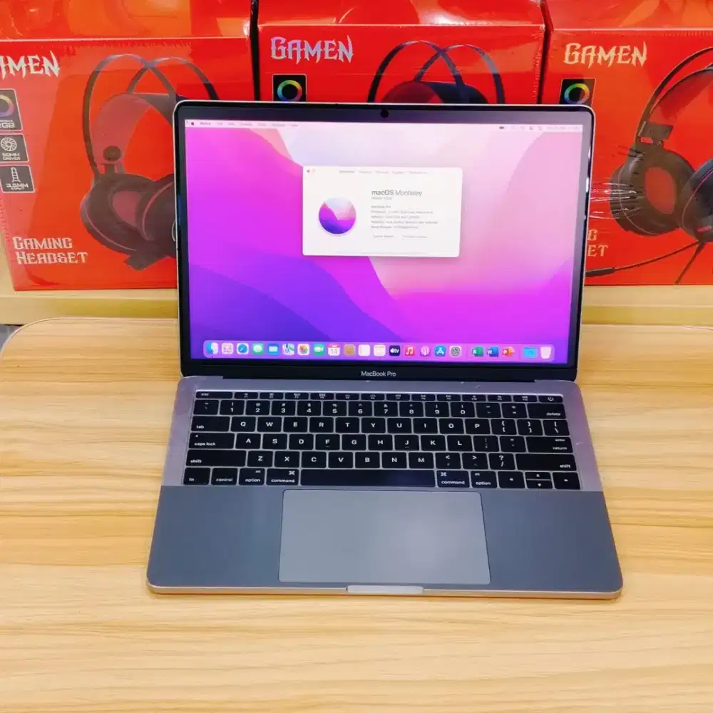 MacBook Pro 13 2017 A1708 i5 RAM 8GB SSD 250GB Intel Iris Siap Pakai