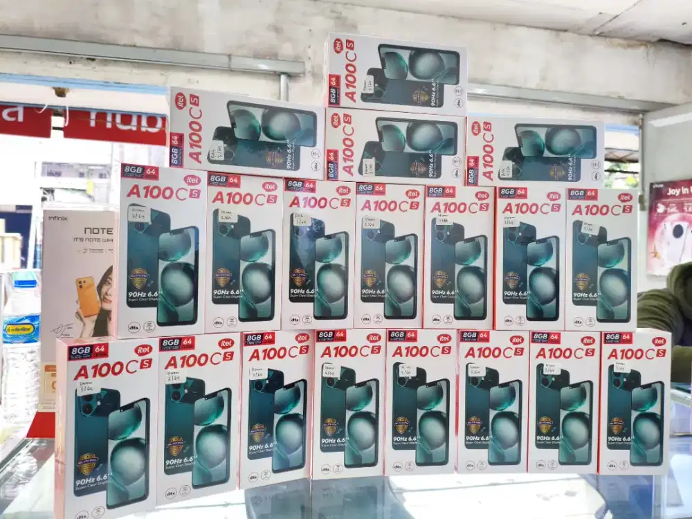 Itel A100cs 3+5/128gb Resmi segel