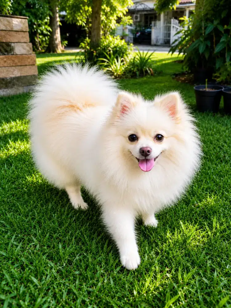 Dogy Pomerian dewasa