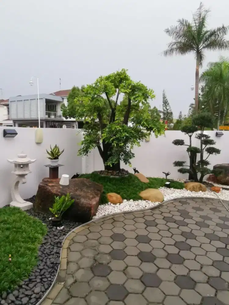 Jasa pembuatan taman korea taman sintetis taman minimalis dll #3