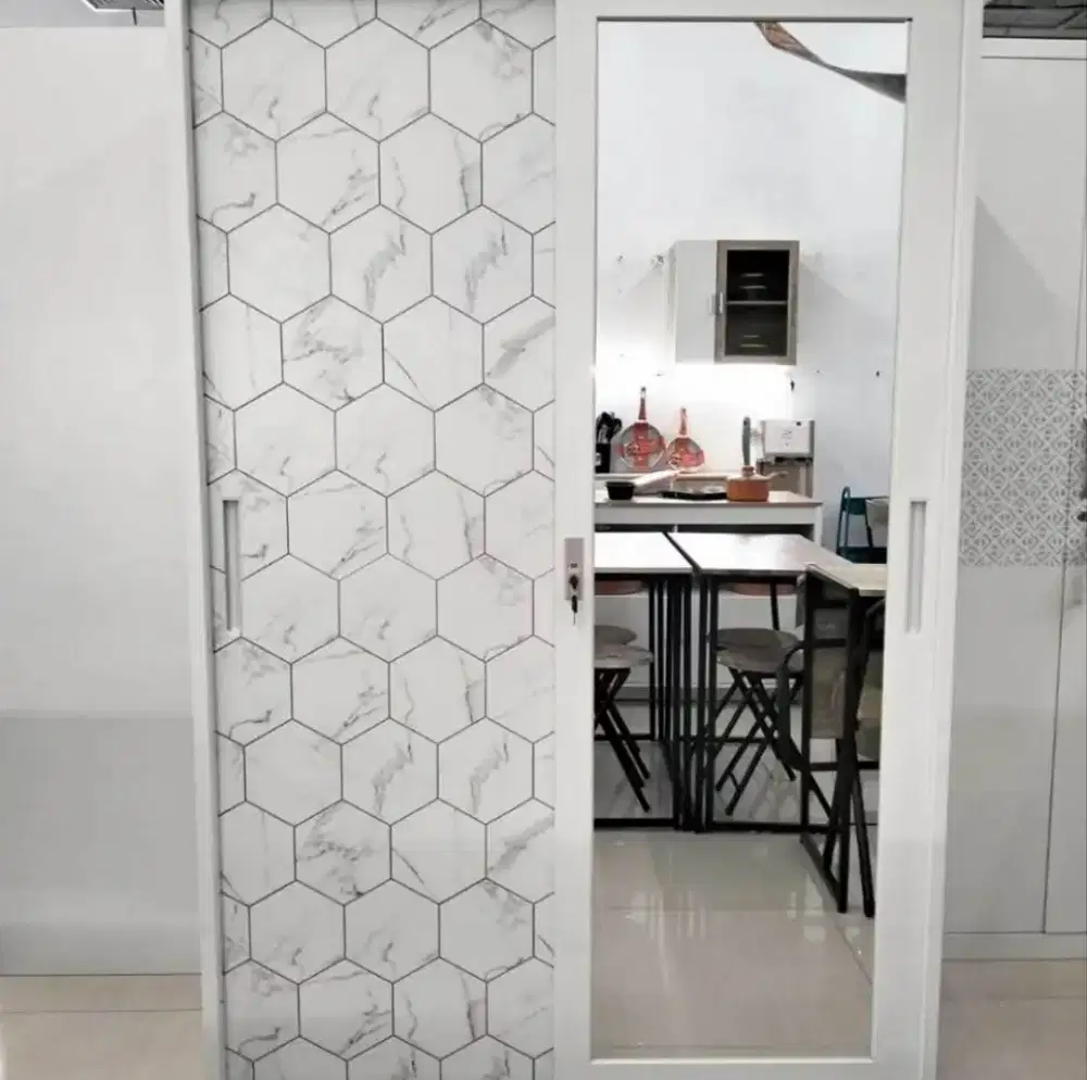 Lemari pakaian Metal Alexis 120cm