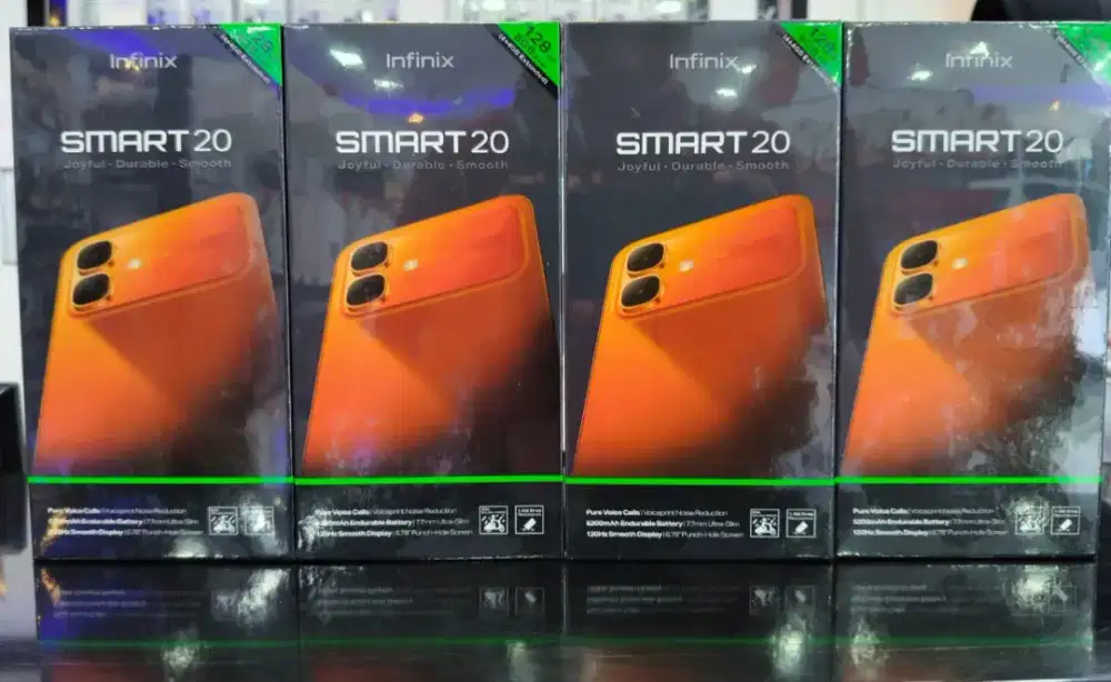 INFINIX SMART 20 RAM 4GB ROM 64GB GARANSI RESMI 1TAHUN