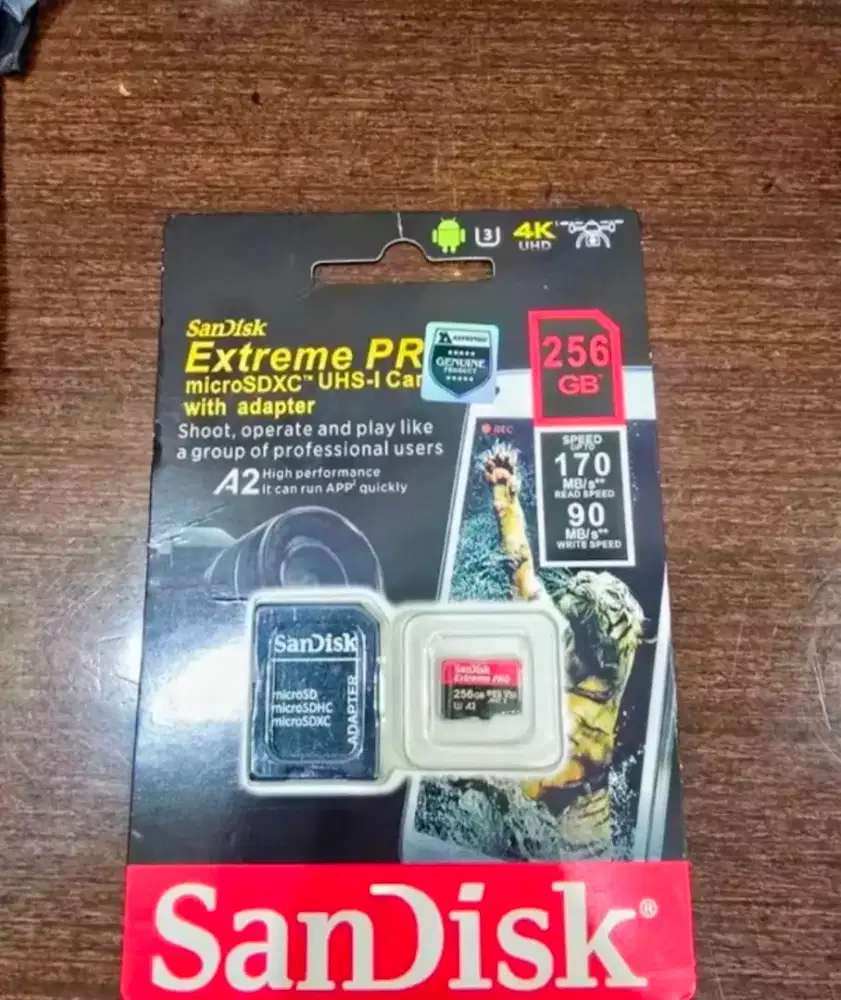 Memori micro sd 256gb