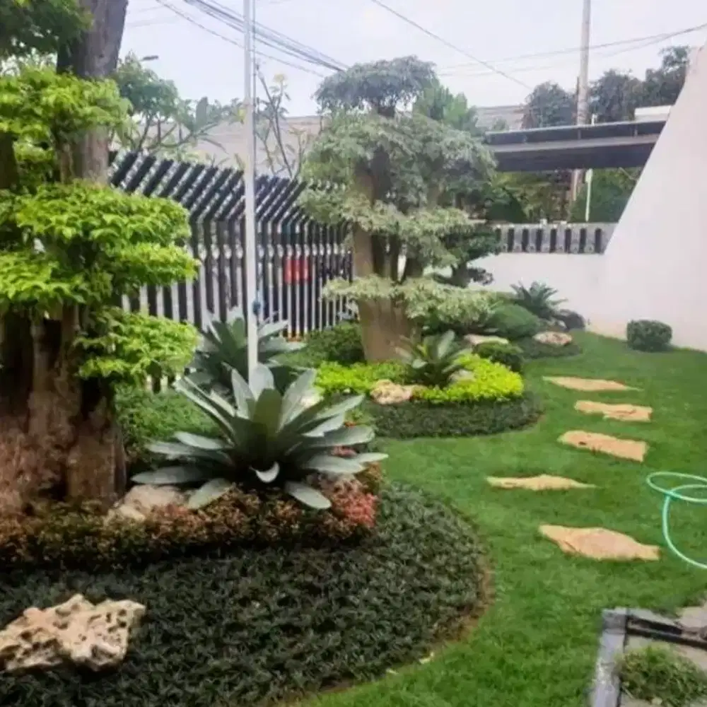 Jasa pembuatan taman sintetis taman kering taman minimalis dll #8