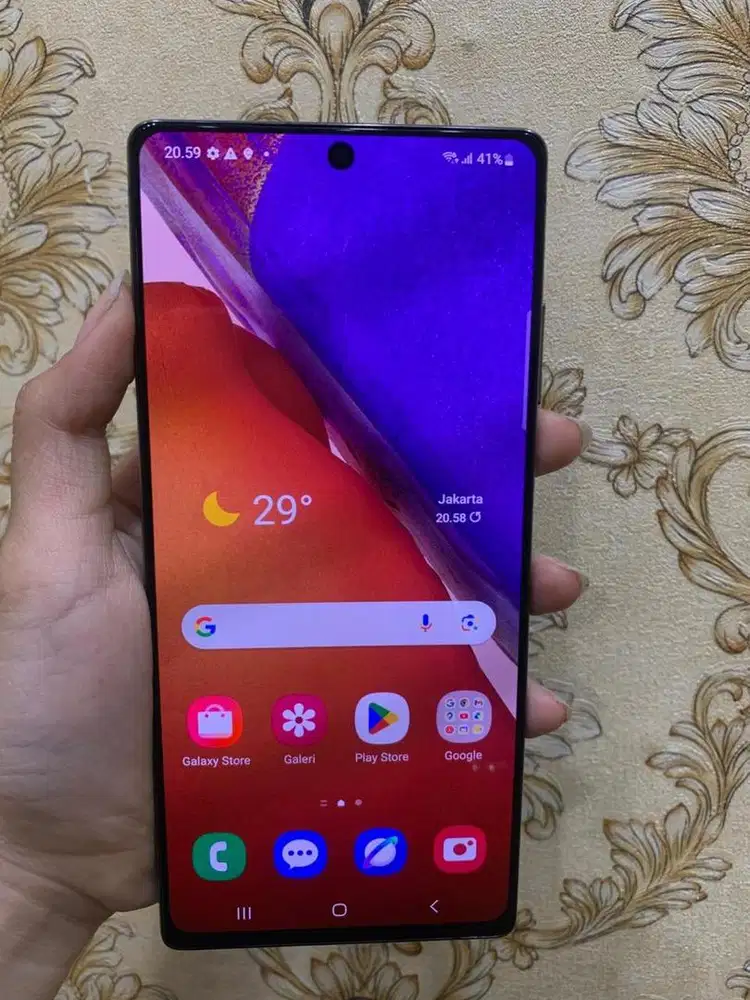 samsung note 20 ram 8/256gb