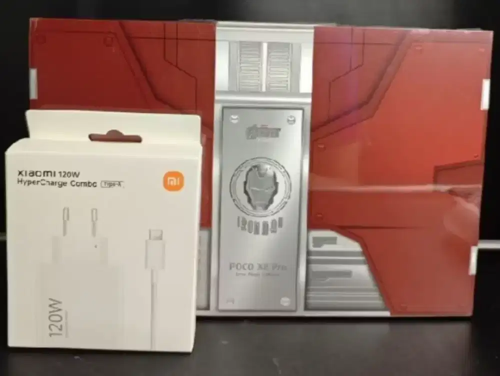 FREE Batok 120W Xiaomi Poco X8 Pro 12/512 Iron Man Ironman NEW Resmi