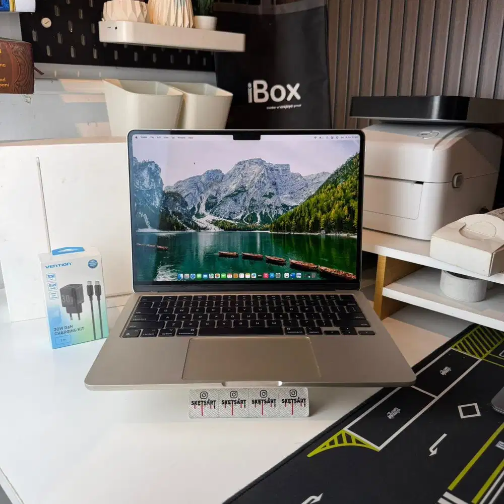 MacBook Air M2 8/256gb iBox Starlight BH 92% Ms Office