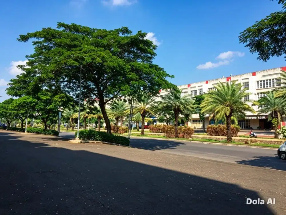 Di jual ruko 3 lantai hadap jalan utama di Asia tropis harapan indah , bekasi  Luas 5x18