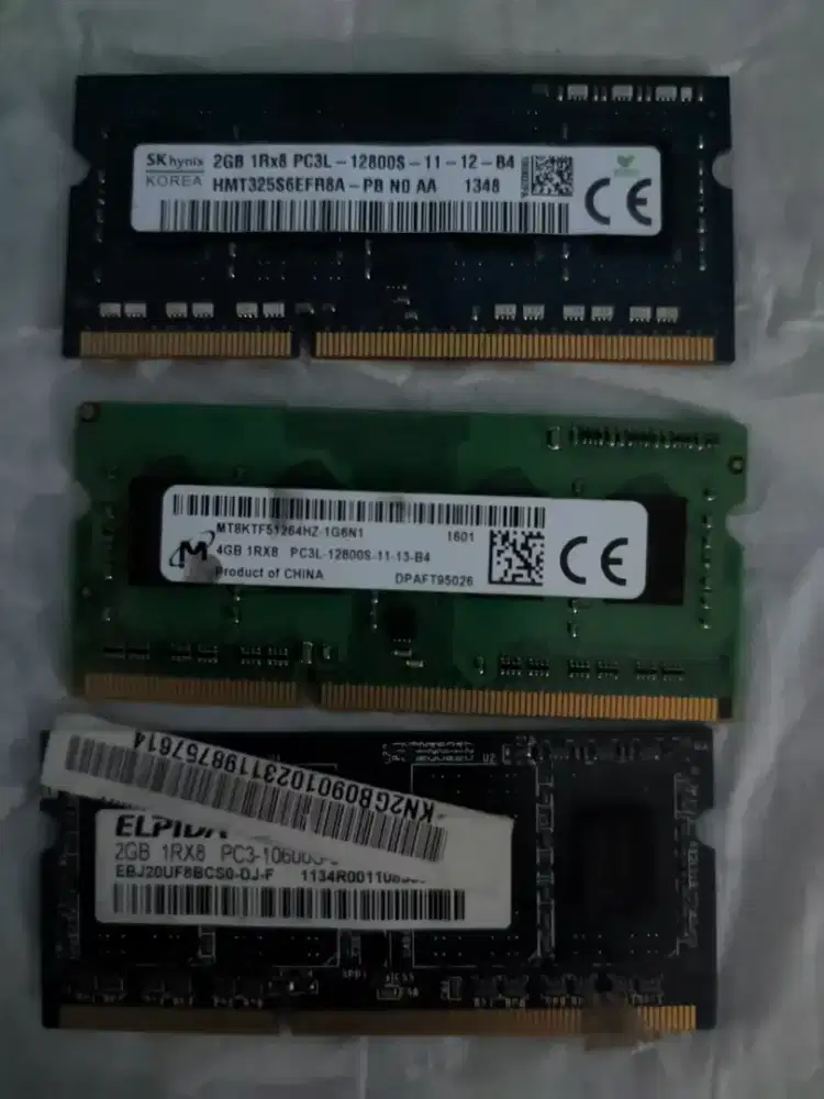 Ram DDR 3 4gb dan 2 GB