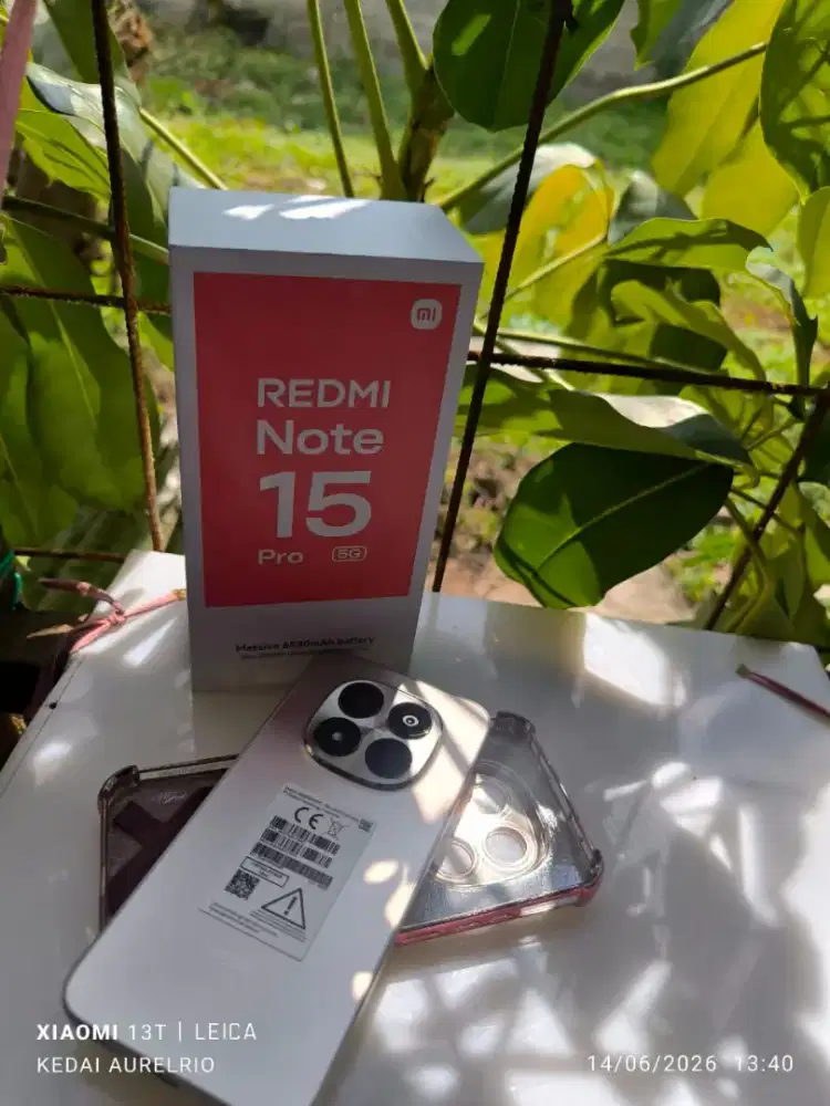 Xiaomi redmi note 15 8/256 titanium like new