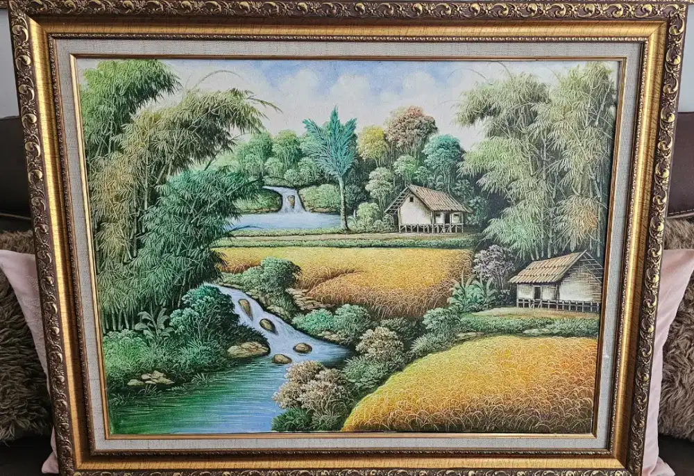 Lukisan Alam Canvas