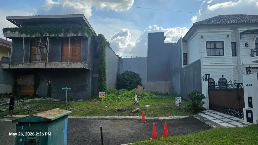 Dijual Cepat Kavling Modernland Cluster Garcia
