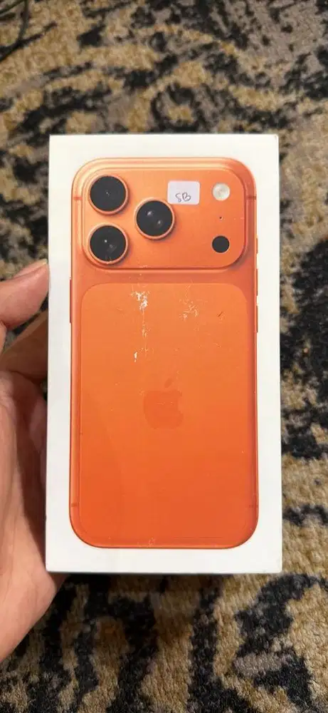 Iphone 17 pro segel green peel BNIB garansi belum aktif ,cosmic orange