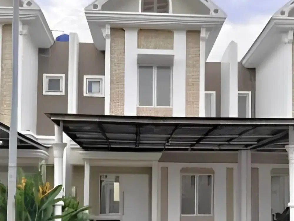 Rumah 2lt luas 6x15 90meter 2KT Cluster Thames JGC Jakarta Garden City
