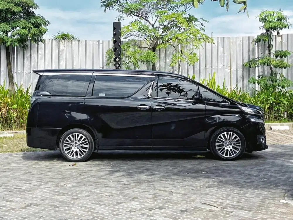 VELLFIRE 2.5 G AT BENSIN 2017 PILOT SEAT MOBIL BAGUS KM80RB RECORD