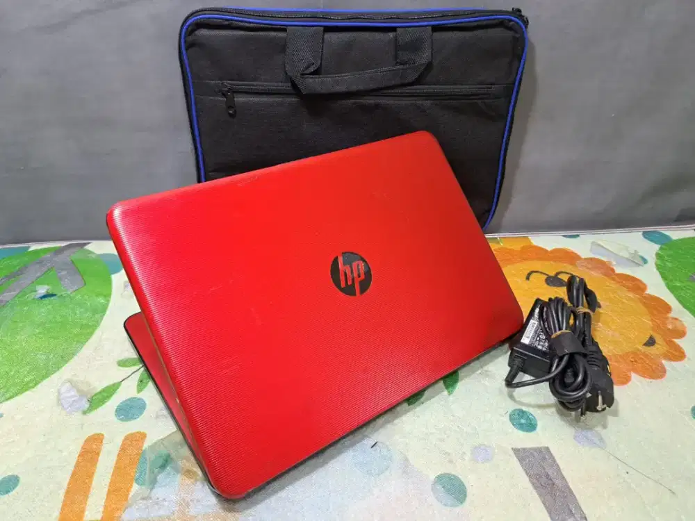 Laptop hp 14 core i3 gen 6 no minus siap pakai