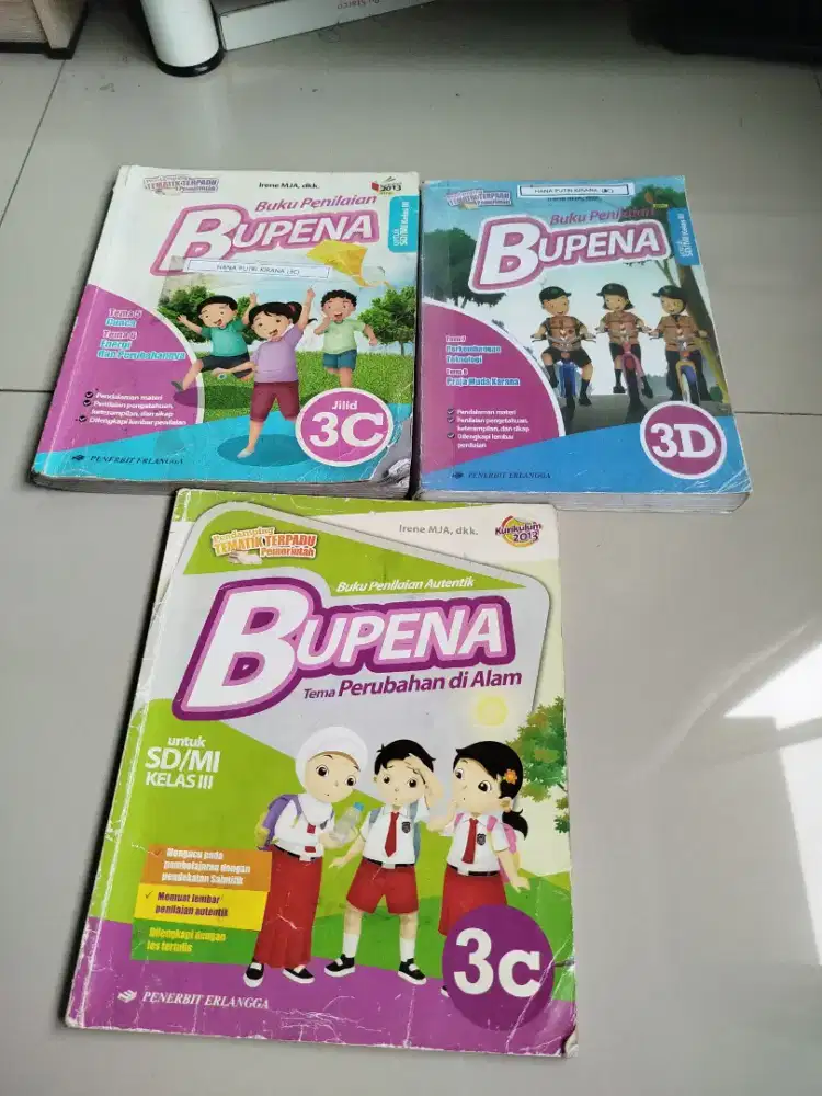 Buku bupena kelas 3