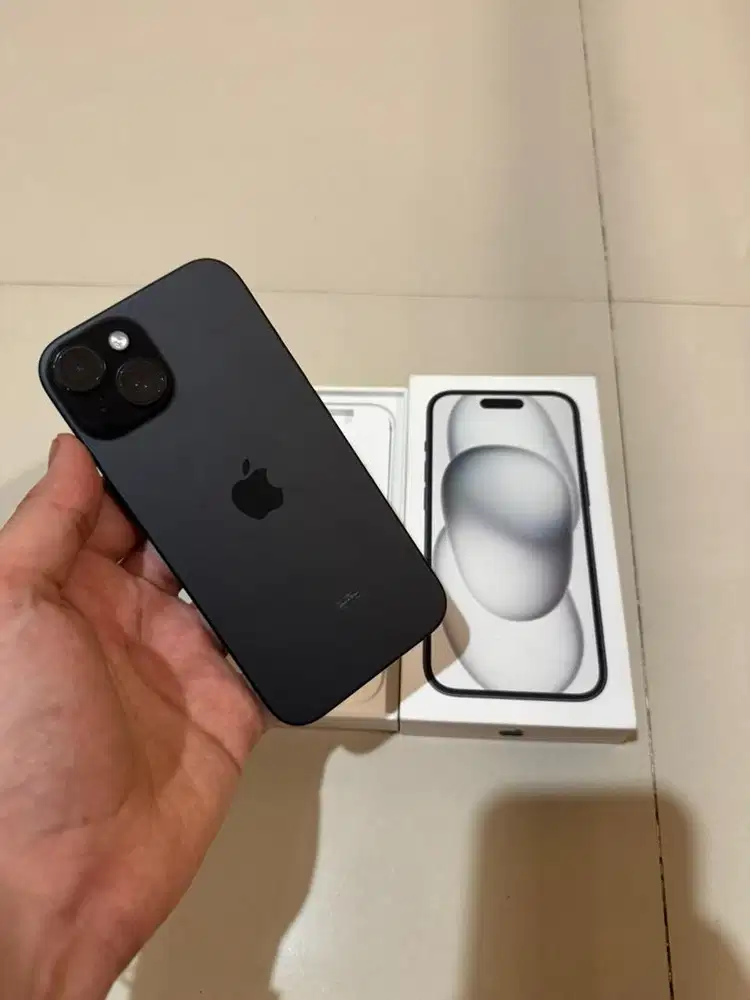 iphone 15 128gb ibox resmi fullset original lengkap