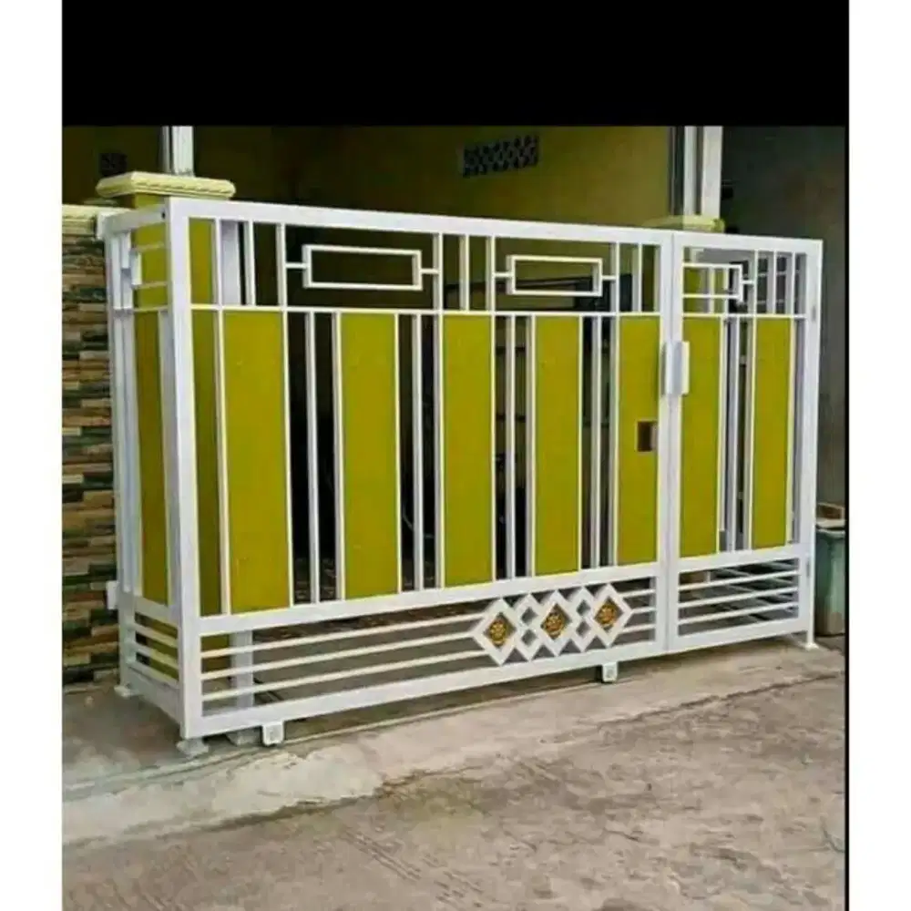 Pagar besi tralis minimalis gbvc