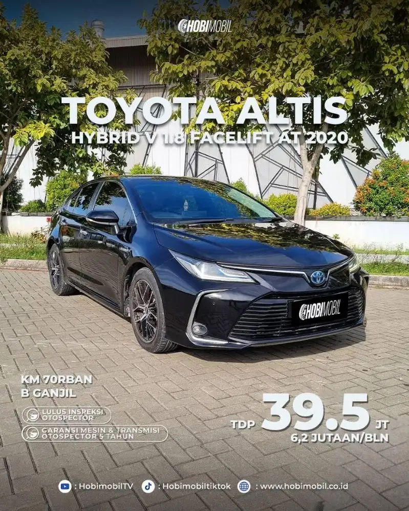 Corolla Altis V 1.8 Hybrid AT 2020