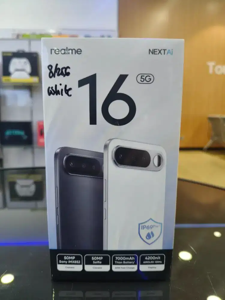 REALME 16 5G RAM 8/256 GARANSI RESMI 1TAHUN