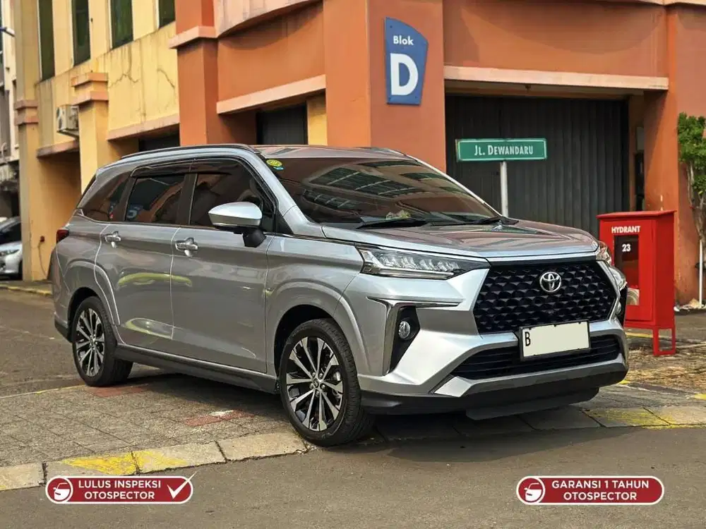 KM 16rb Toyota Veloz Q TSS 1.5 AT 2023 Silver Service Record Garansi