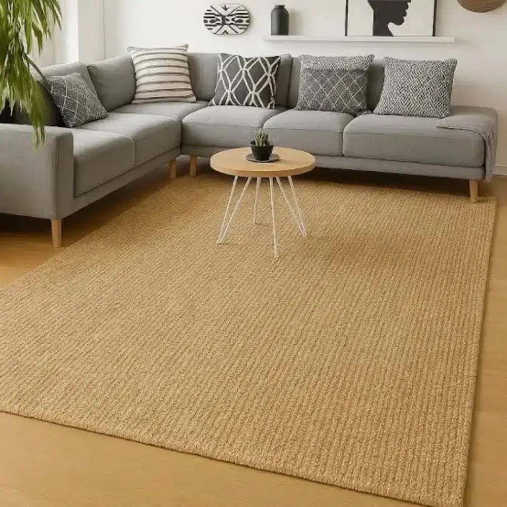 Karpet seagrass/seagrass rug coklat 200x150 cm