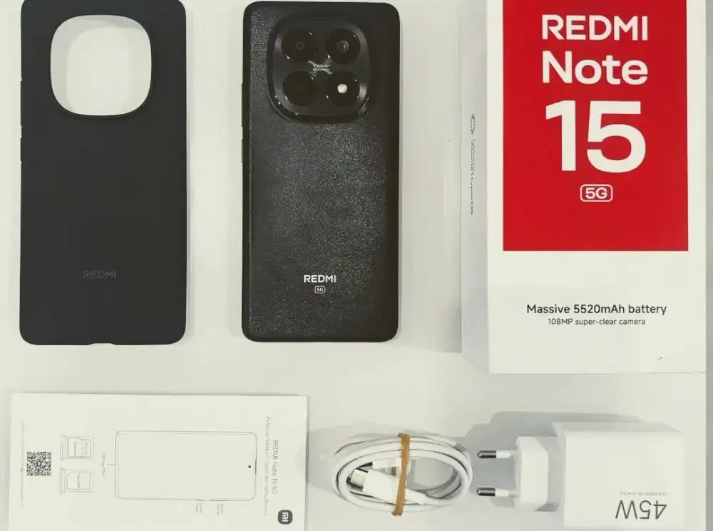 Redmi note 15 5G 8+5/256 black