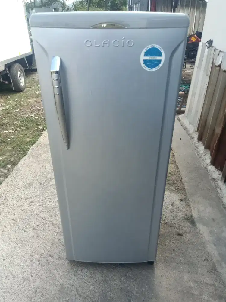 Kulkas Toshiba Glacio 1 pintu ORI segel normal