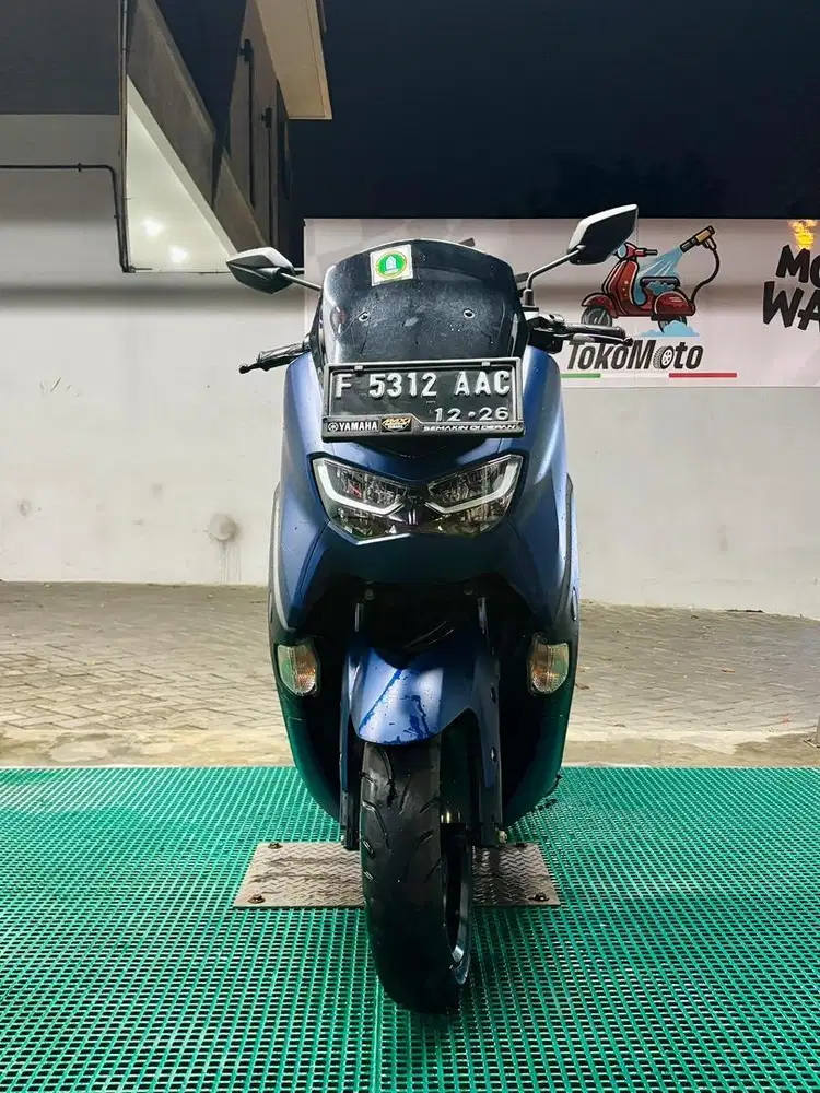 Yamaha NMAX 155 Connected 2021 Biru Doff Pajak Panjang KM Rendah