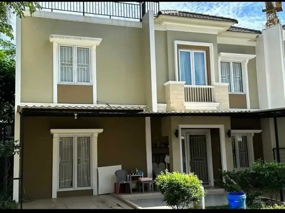 Rumah Siap Huni 5 Kamar Tidur Cluster Monaco Gading Serpong Tangerang