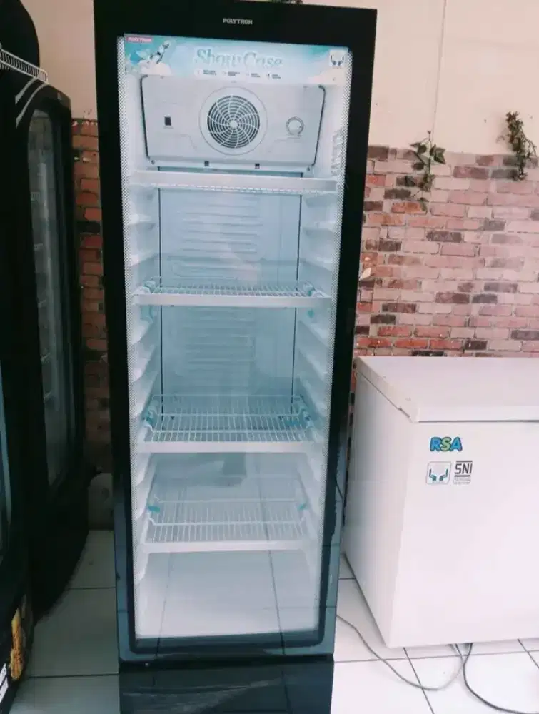 Bismillah dijual showcase merek polytron
