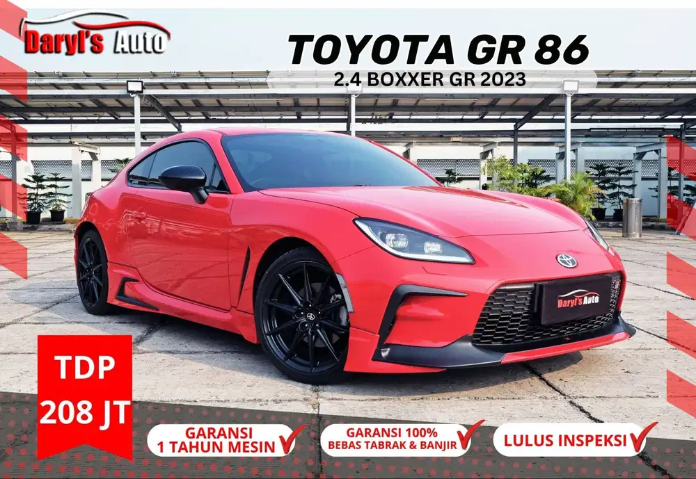 2023 Toyota Gr86 2.4 AT GR Aero Package Like New Toyota FT86 Tdp208jt