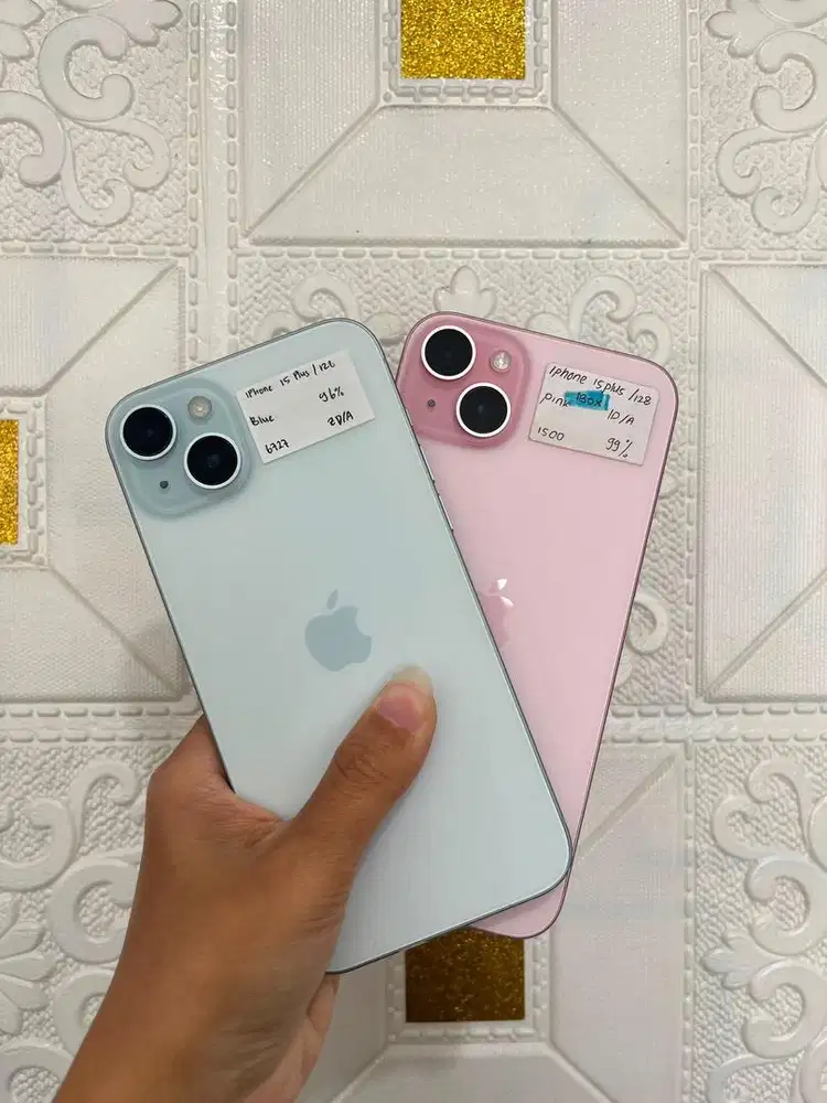 Iphone 15 plus 128gb all op 8jutaan