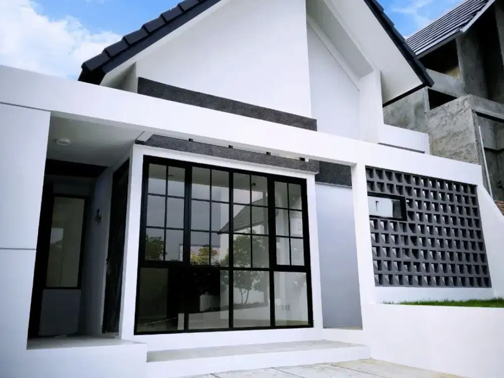 Rumah baru siap huni 1 lantai di cluster the miles BSB City Mijen